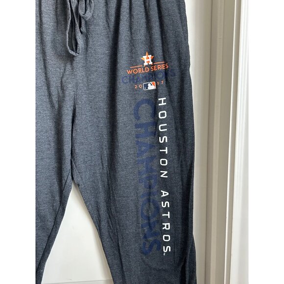 Houston Astros World Series 2017 Champions Sweatpants Large Concepts Sport - Picture 3 of 7